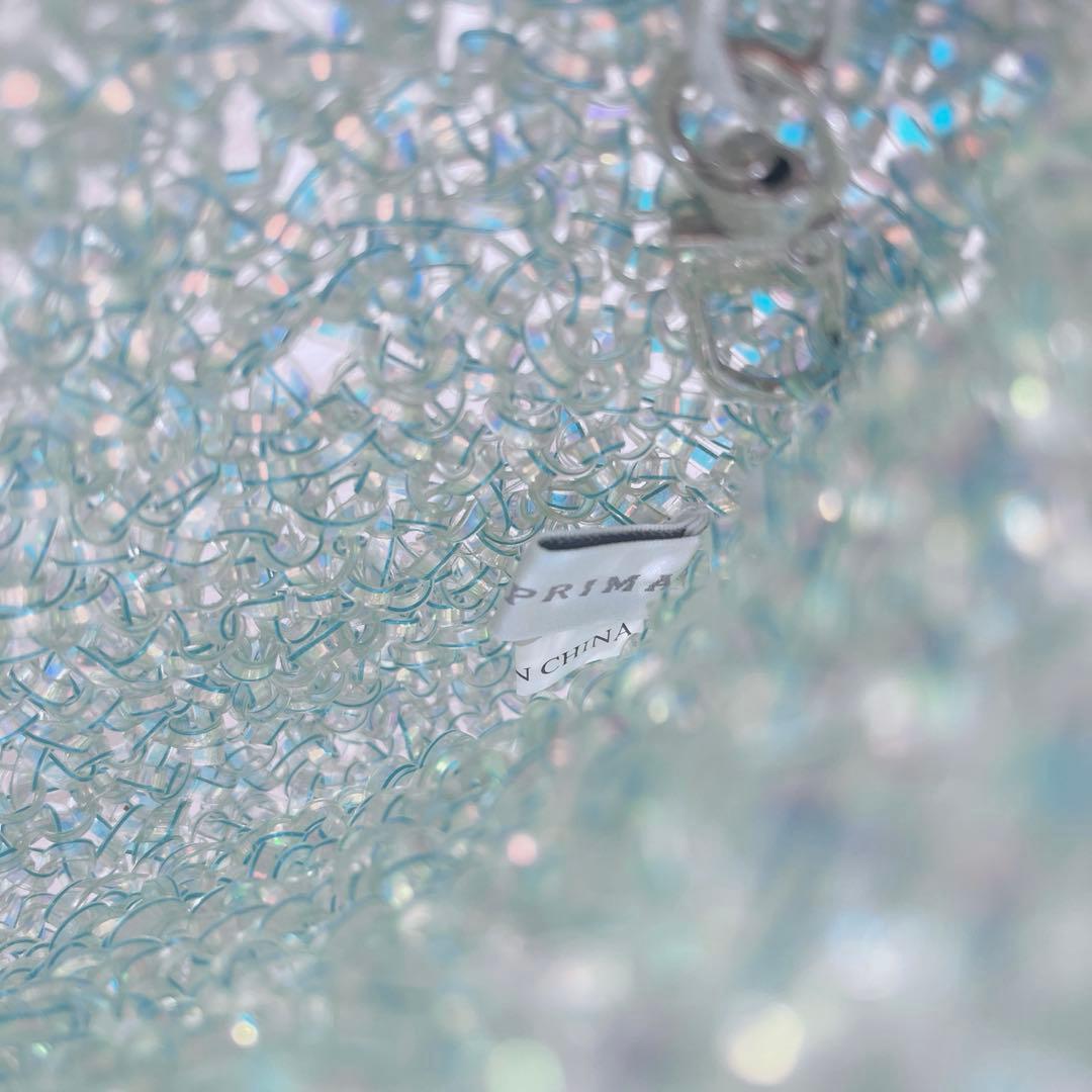 超希少カラー　アンテプリマ スクエア ショルダーチェーン オーロラグリーン