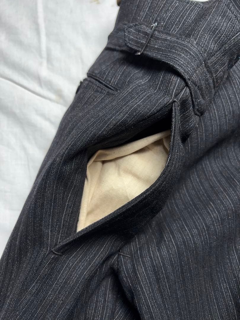 【40s】 EURO ビンテージ スラックスパンツ