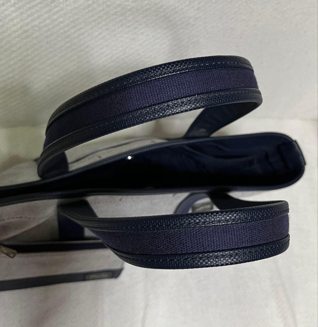 超美品　PORTER ガール ボーイフレンドトート ポーチ ネイビー ポーターS