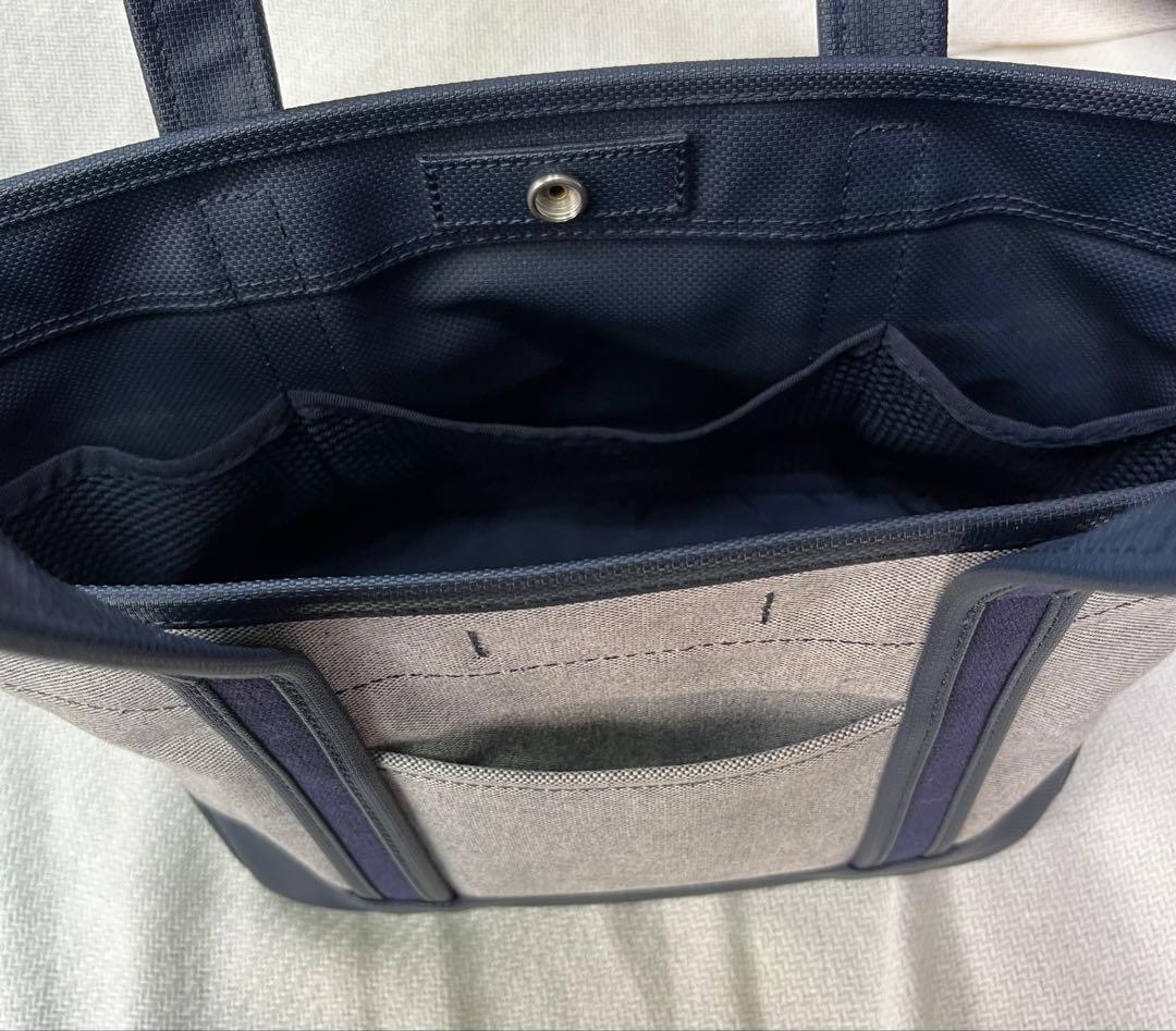 超美品　PORTER ガール ボーイフレンドトート ポーチ ネイビー ポーターS