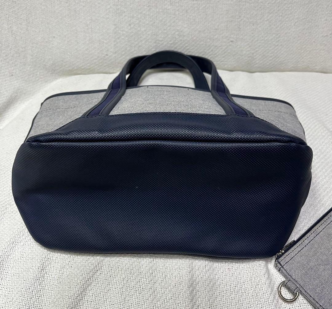 超美品　PORTER ガール ボーイフレンドトート ポーチ ネイビー ポーターS