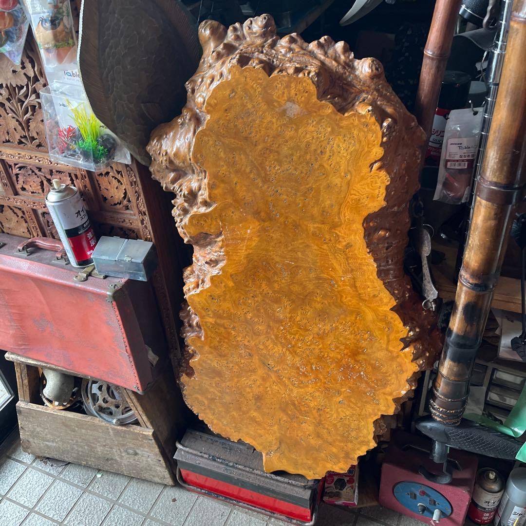 切り株座卓、コブ付き座卓、一枚板座卓、座卓、天然木座卓、一本木座卓、切り株座卓