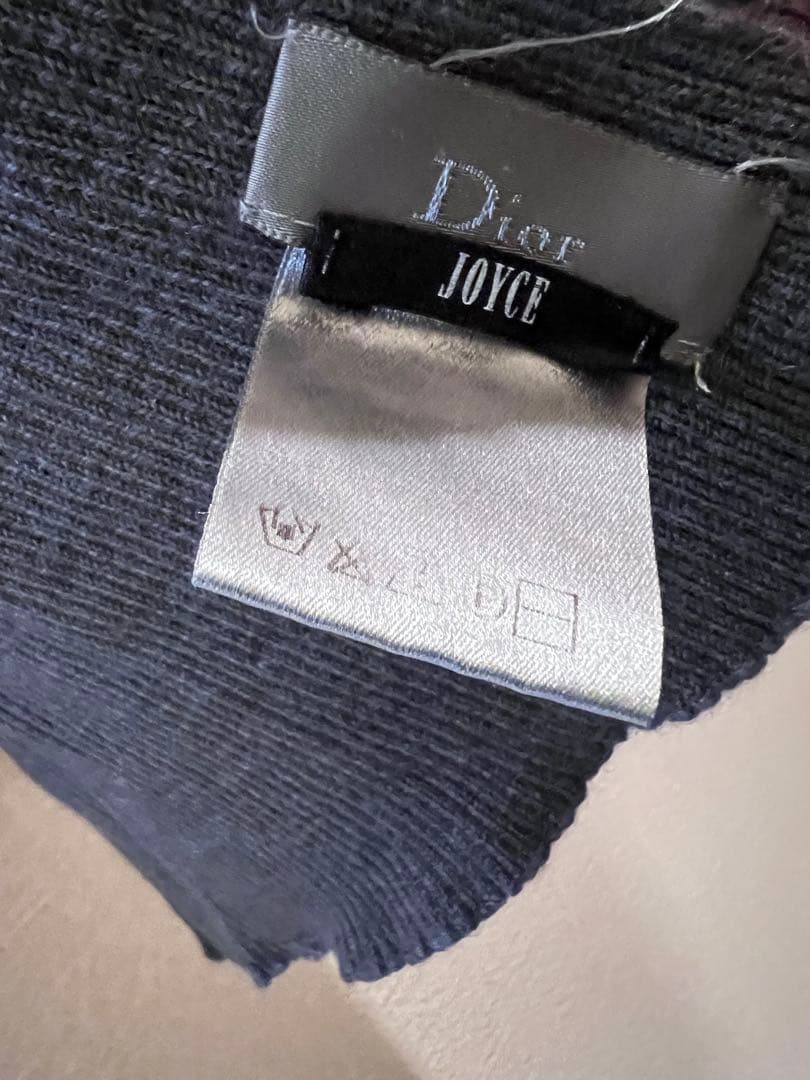 Dior Homme ロング マフラー　グレー ストール　ディオールオム