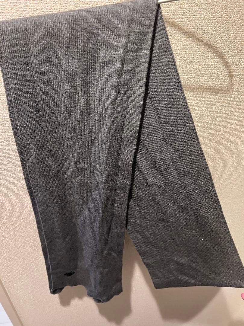 Dior Homme ロング マフラー　グレー ストール　ディオールオム