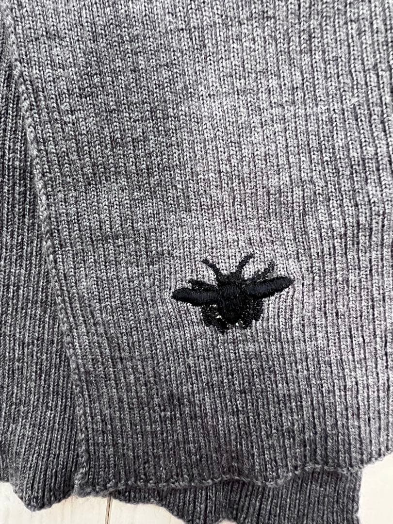 Dior Homme ロング マフラー　グレー ストール　ディオールオム