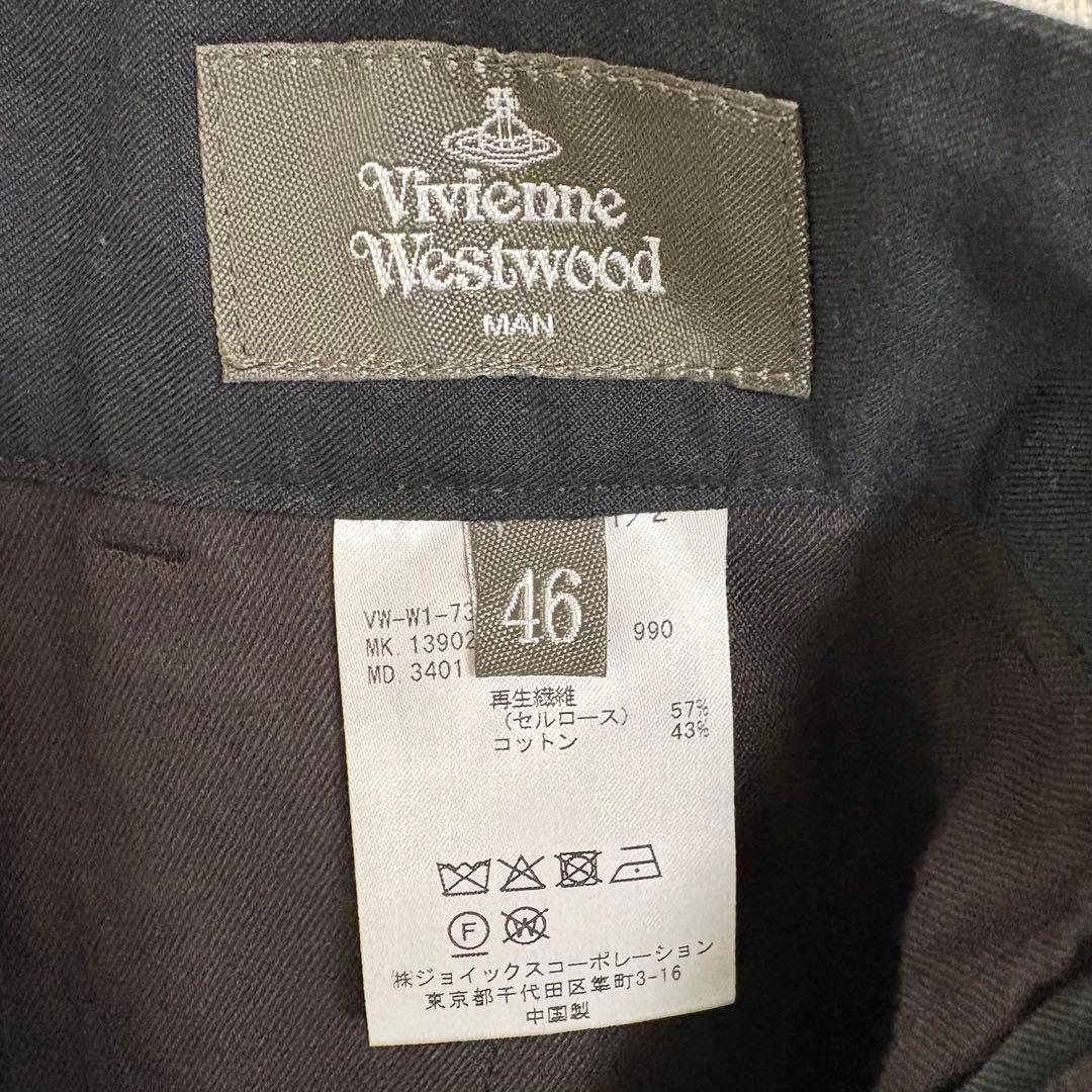 Vivienne Westwood MAN ワイド ショートパンツ 46 黒