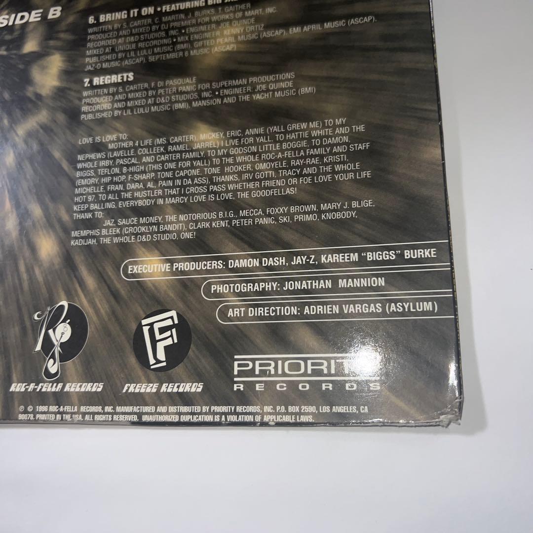 使用感あり JAY-Z REASONABLE DOUBT 2LP