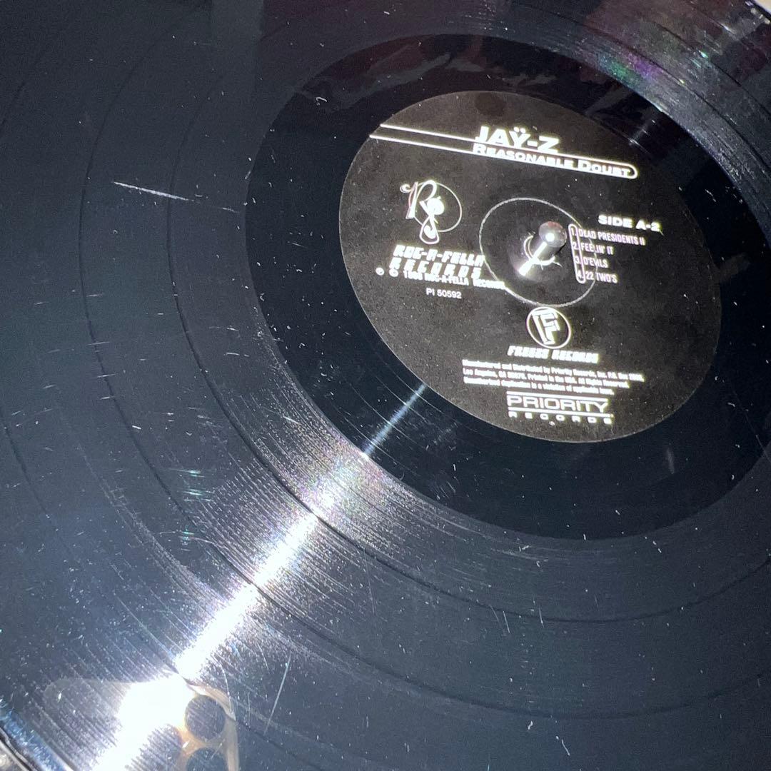 使用感あり JAY-Z REASONABLE DOUBT 2LP
