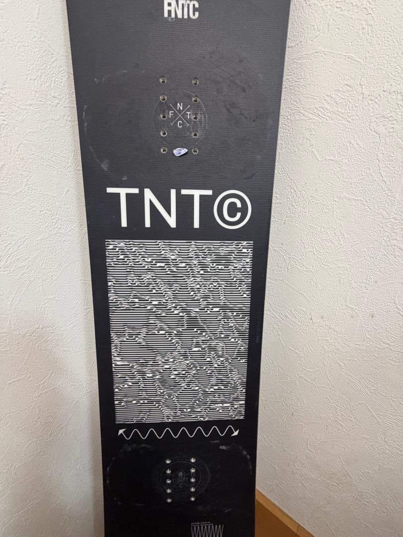 2022-2023 FNTC TNT-C 153cm スノーボード ブラック