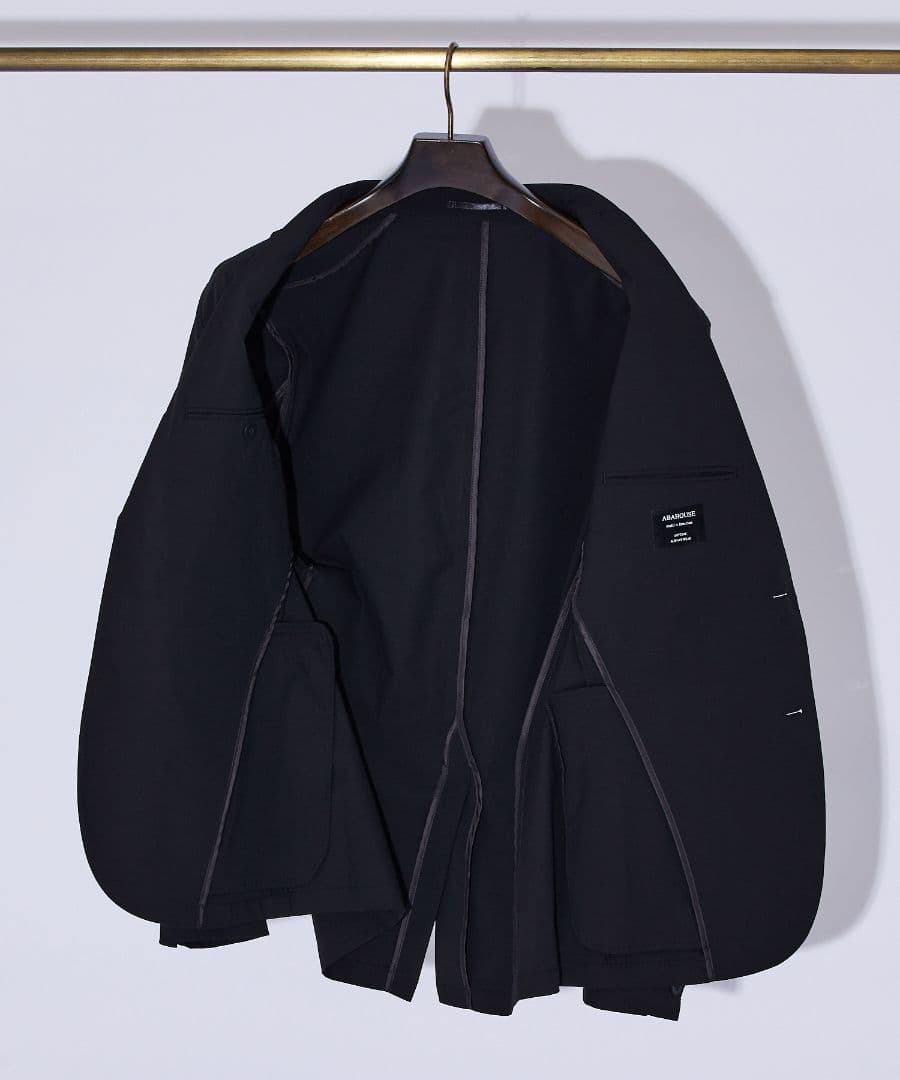 【ABAHOUSE GRAY】薄手/新品・上下セットアップ　44サイズ　ネイビー