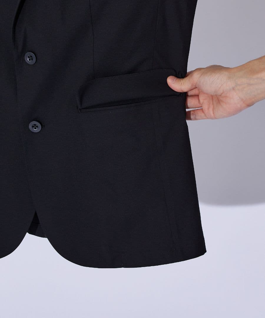 【ABAHOUSE GRAY】薄手/新品・上下セットアップ　44サイズ　ネイビー