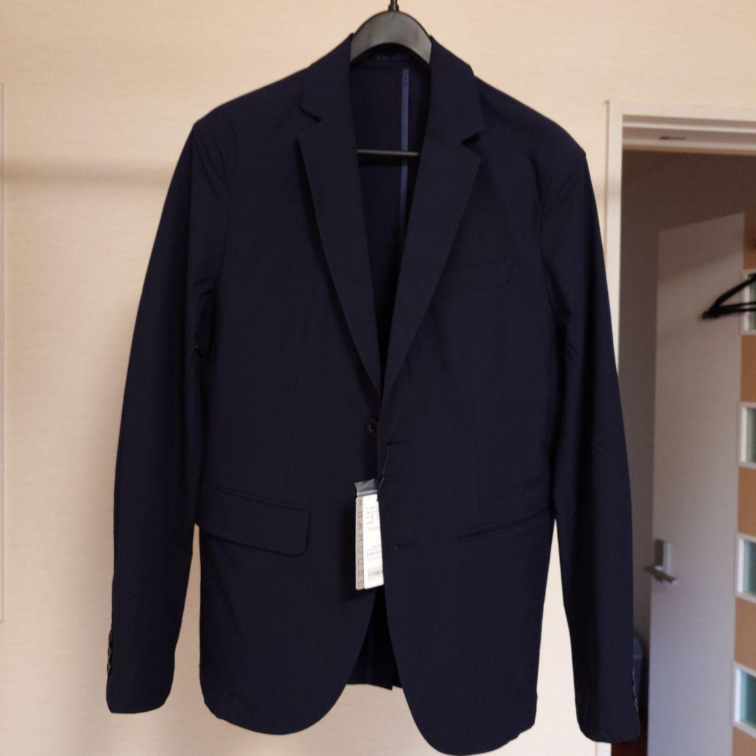 【ABAHOUSE GRAY】薄手/新品・上下セットアップ　44サイズ　ネイビー