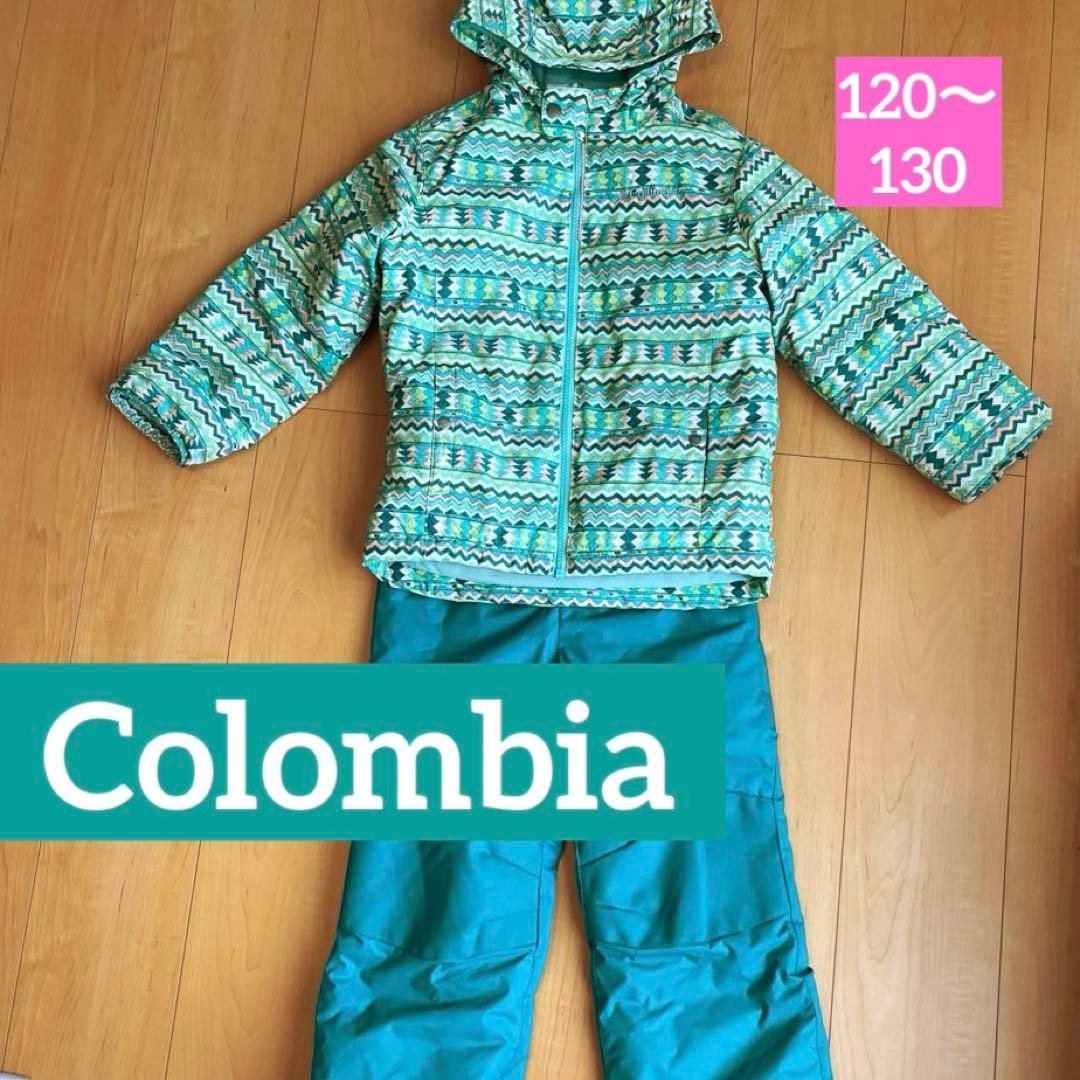 コロンビア　120cm XSサイズ　　記名なし　スキーウェア　上下