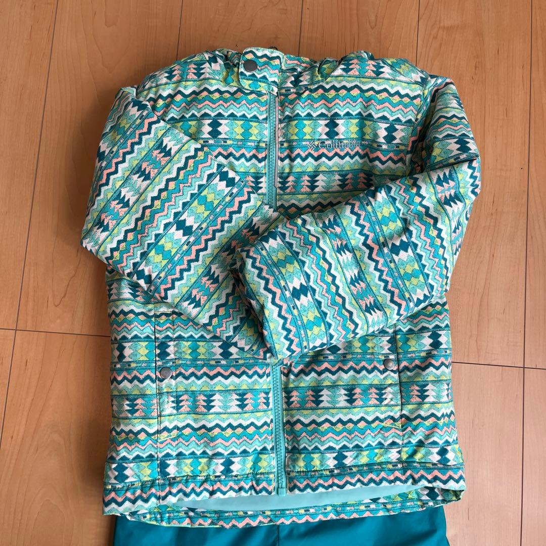 コロンビア　120cm XSサイズ　　記名なし　スキーウェア　上下