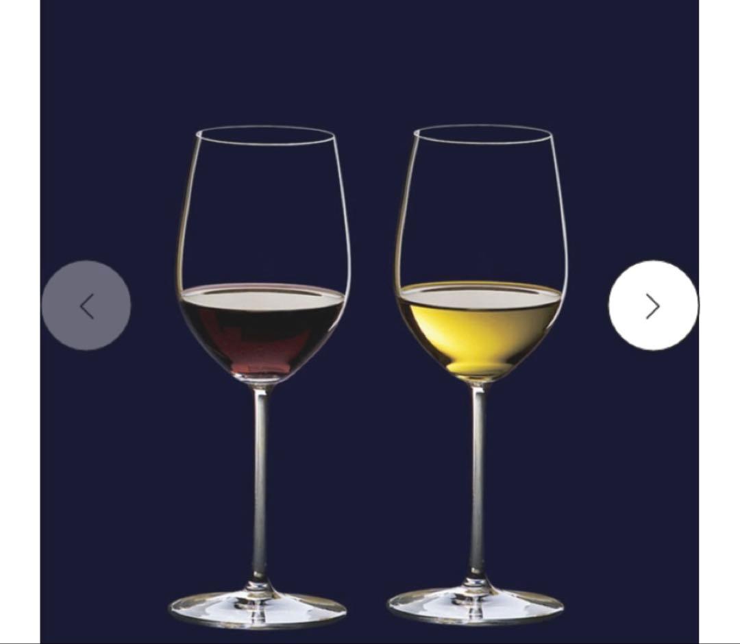 新品✨最高級　リーデルソムリエ ハンドメイド　 ワイングラス2脚　定70400