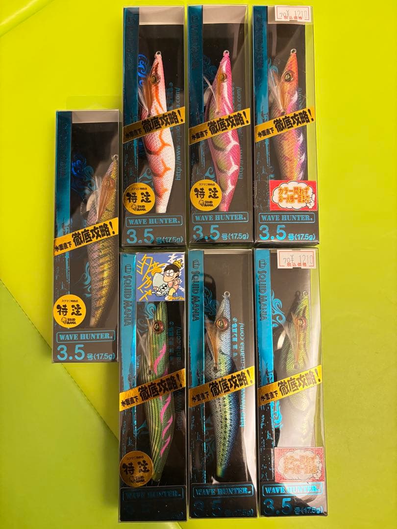 『新品』『春イカ』スクイッドマニア 3.5号 12点セット