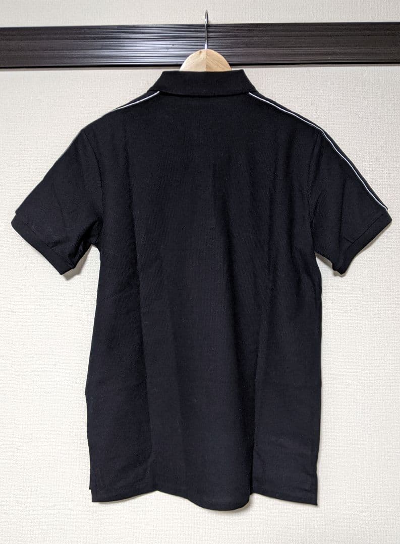 【BURBERRY】ポロシャツ/半袖/無地/総柄/ラインロゴ/XS/新品