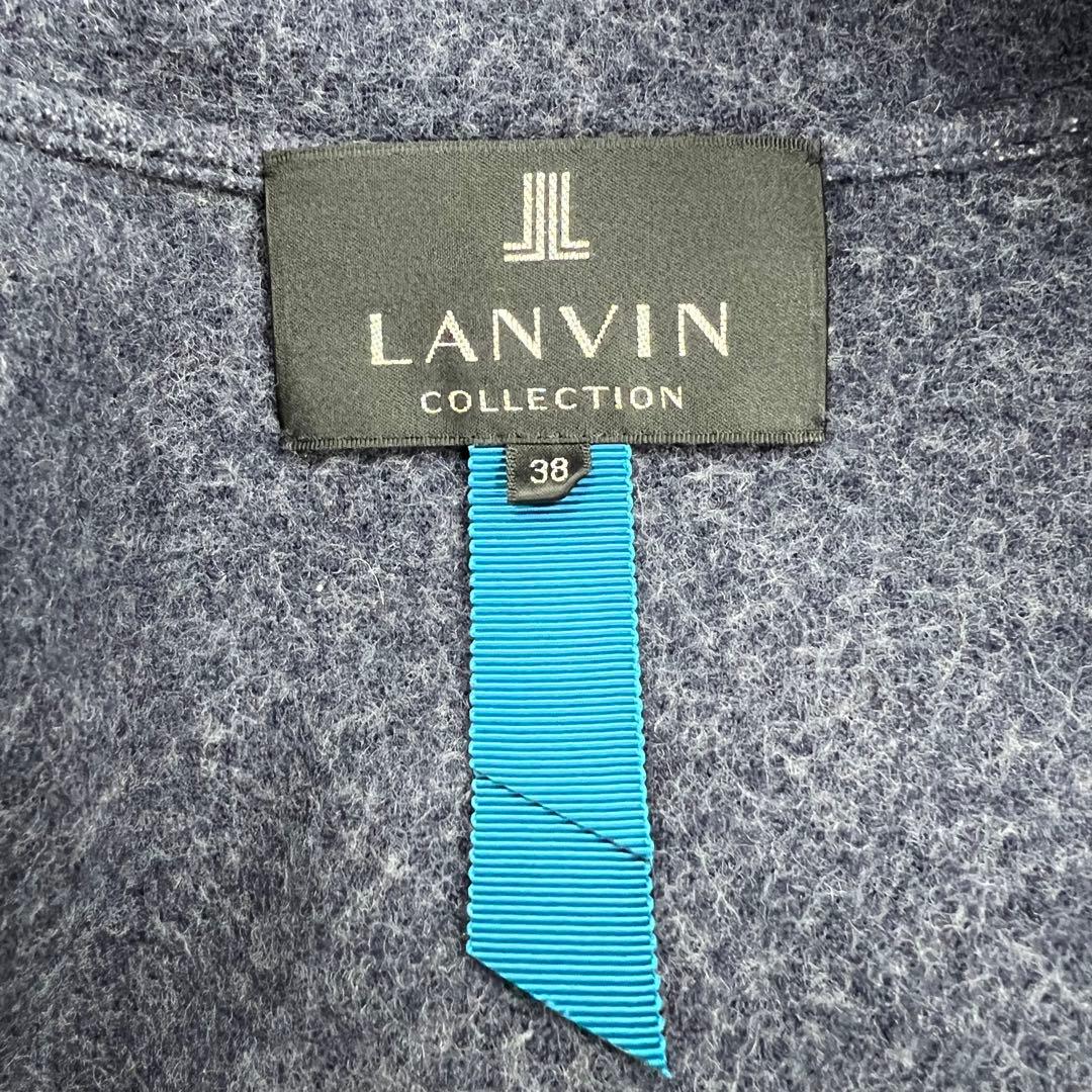 LANVIN COLLECTION ランバン ウールコート 羽織り ライトグレー