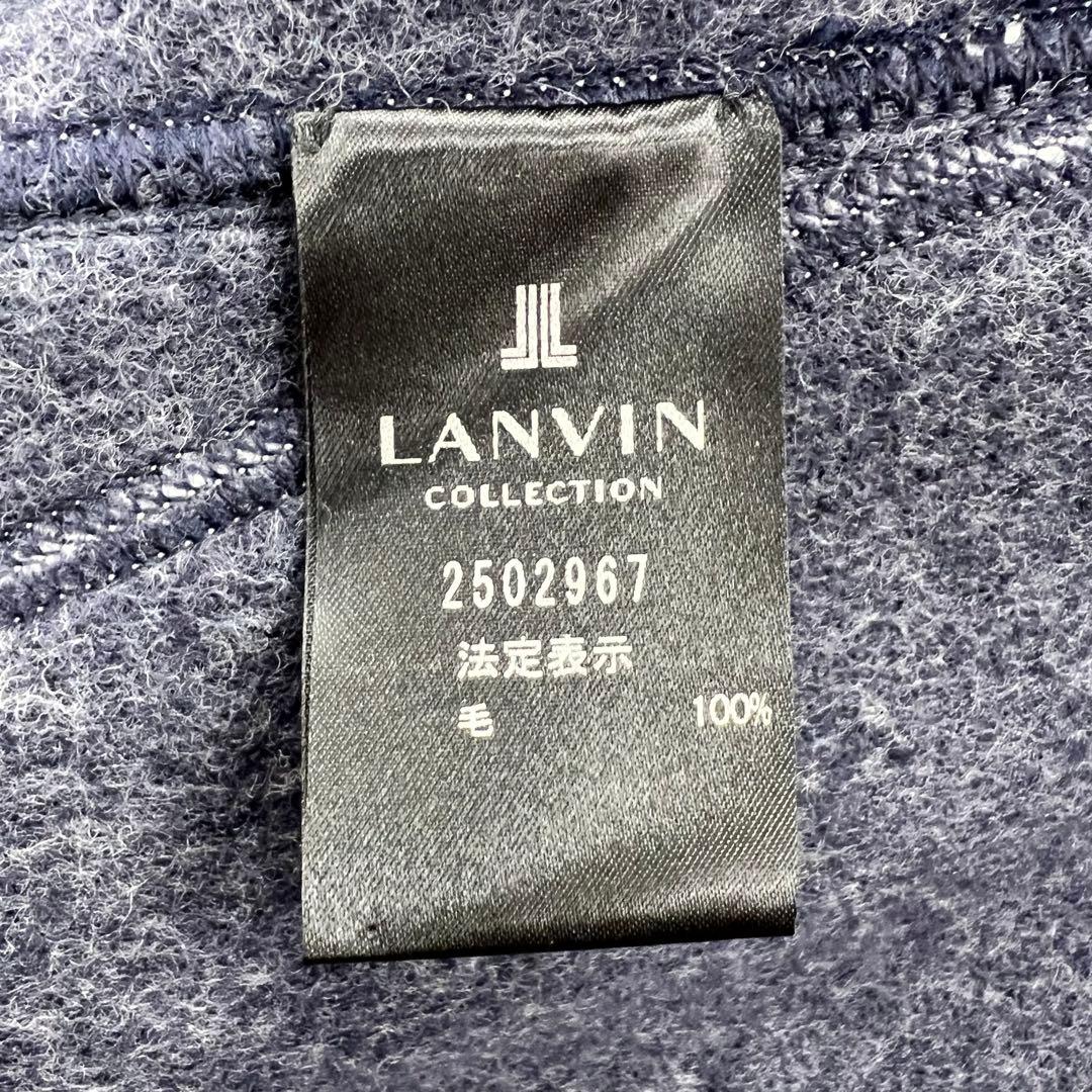 LANVIN COLLECTION ランバン ウールコート 羽織り ライトグレー
