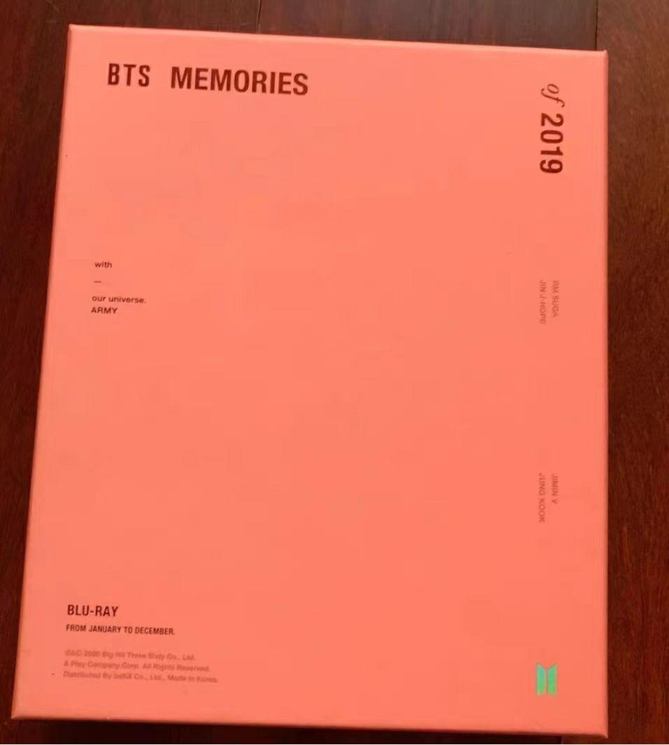 BTS MEMORIES of 2019 Blu-ray  JINトレカ付