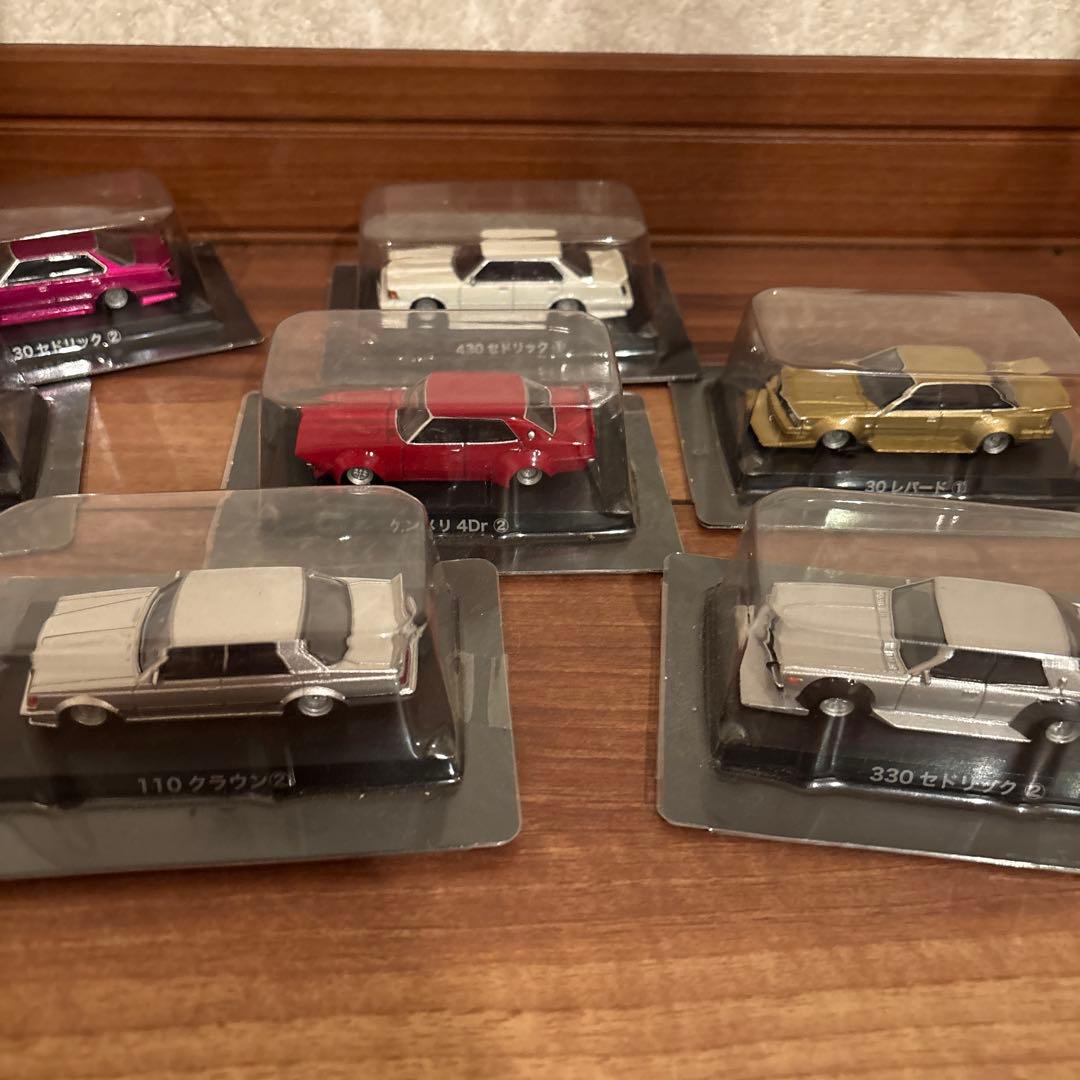 国産名車コレクション ミニカー まとめ売り 11台 セドリック コスモなど