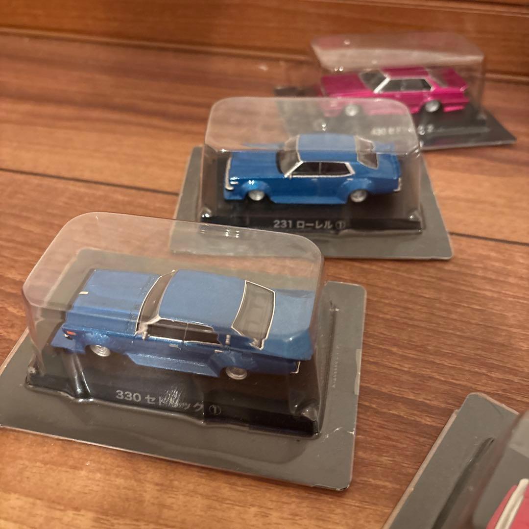 国産名車コレクション ミニカー まとめ売り 11台 セドリック コスモなど
