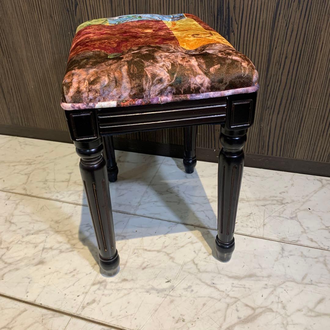 アンティーク　オットマン　スツール