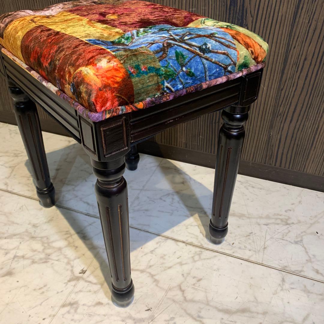 アンティーク　オットマン　スツール