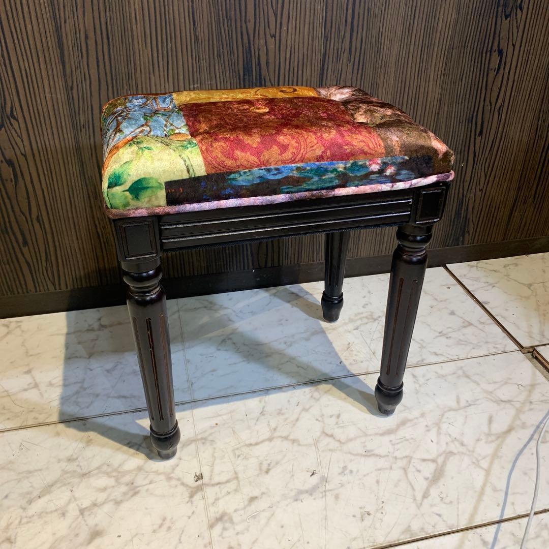 アンティーク　オットマン　スツール