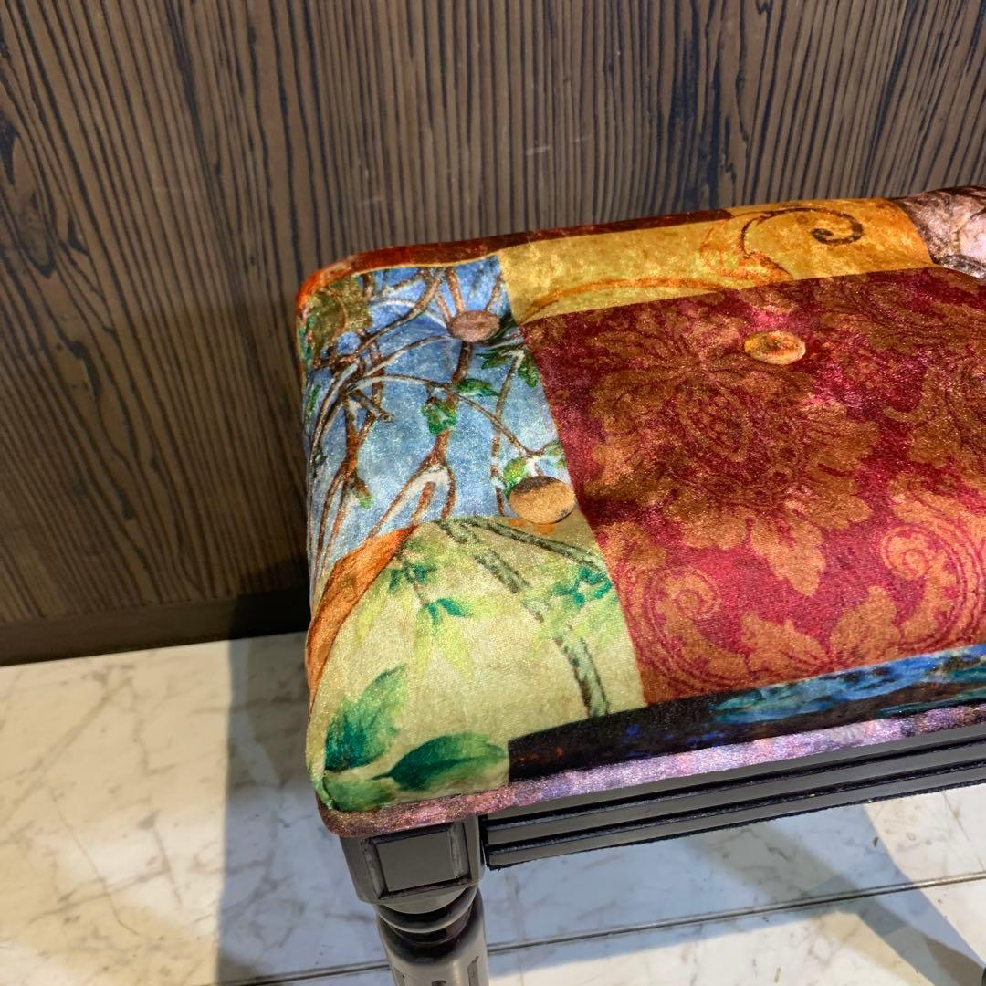 アンティーク　オットマン　スツール