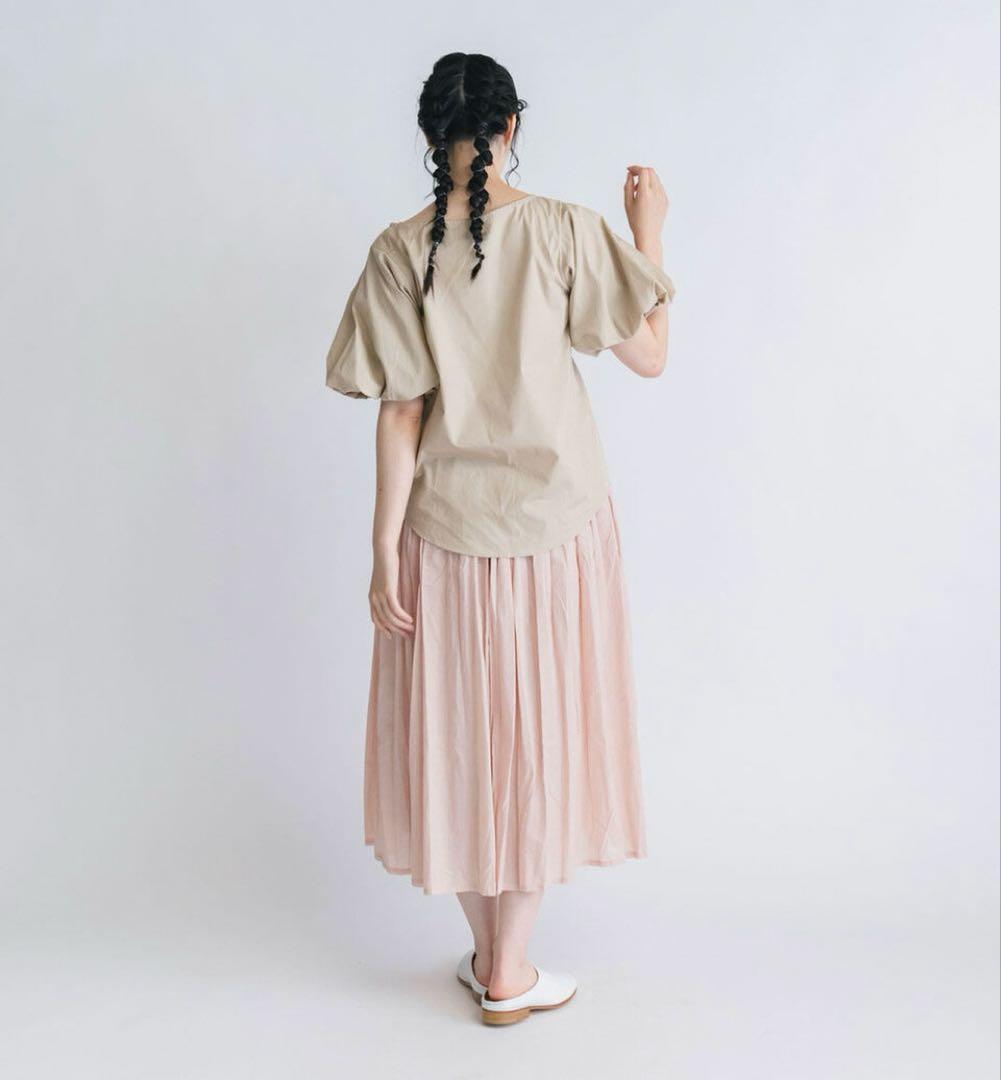 未使用品 FRANCESCA AMAM LABEL ギャザー パンツ キュロット