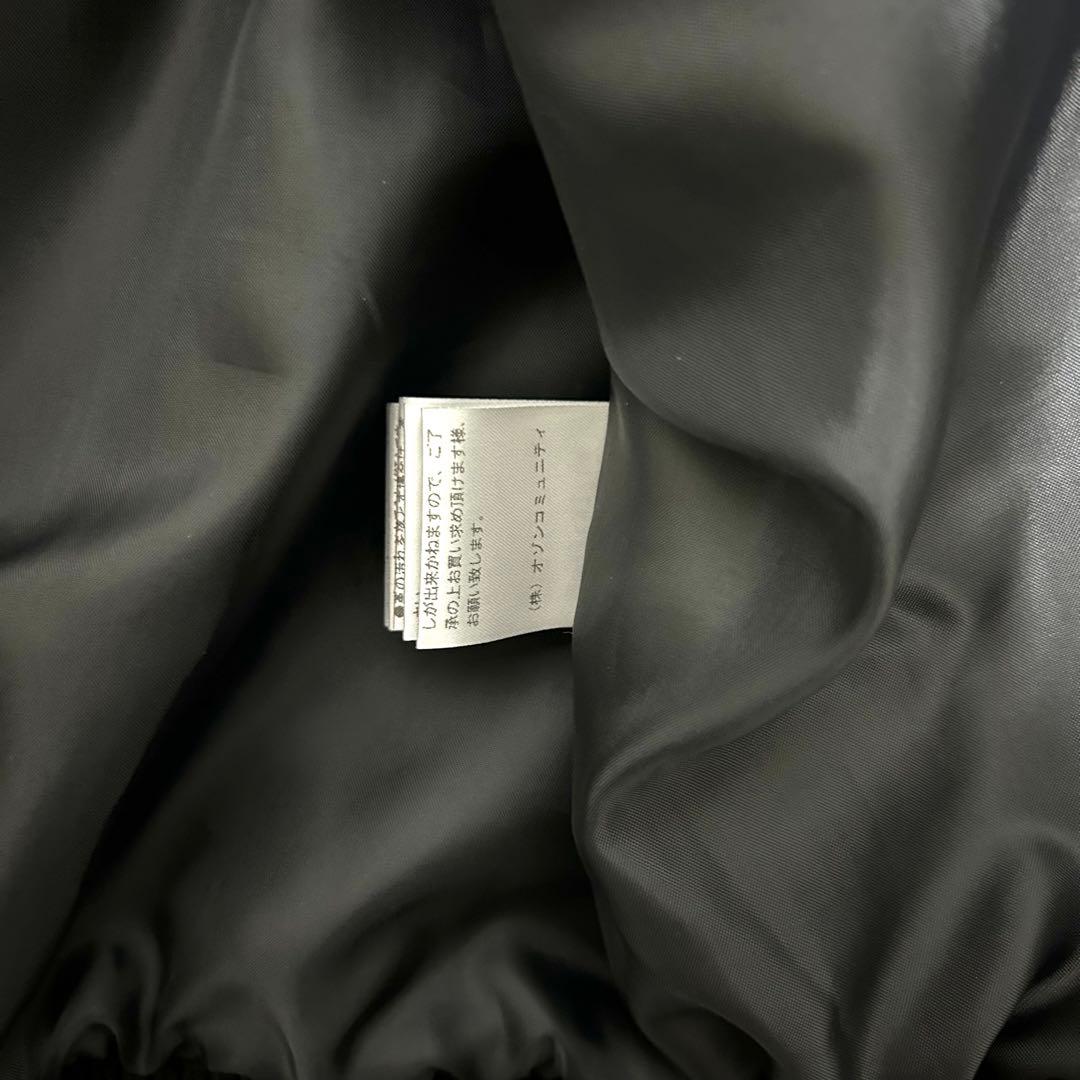 極美品　ヒステリックグラマー　レザー切り替え　スタジャン　ブラック　ウール　XL