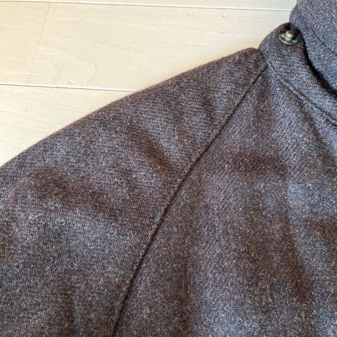 Barbour 美品 BEAMS 別注 ビデイルSL ツイード38 ブラウン 系