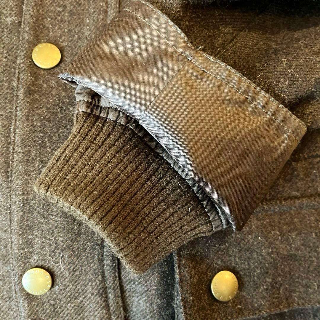 Barbour 美品 BEAMS 別注 ビデイルSL ツイード38 ブラウン 系