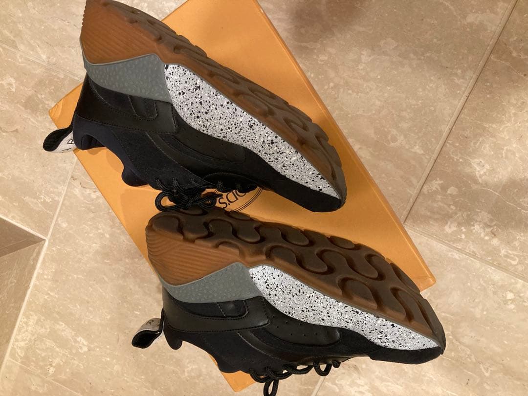 格安　ステラマッカートニー　エクリプス　バイカラー　スニーカー　黒　35 厚底