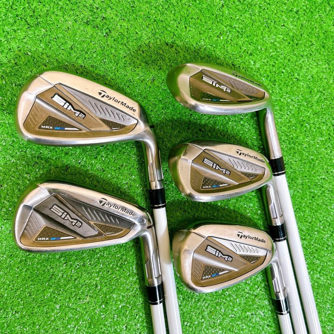 良品 テーラーメイド SiM2 MAXD レディース ゴルフ 9本　セット L