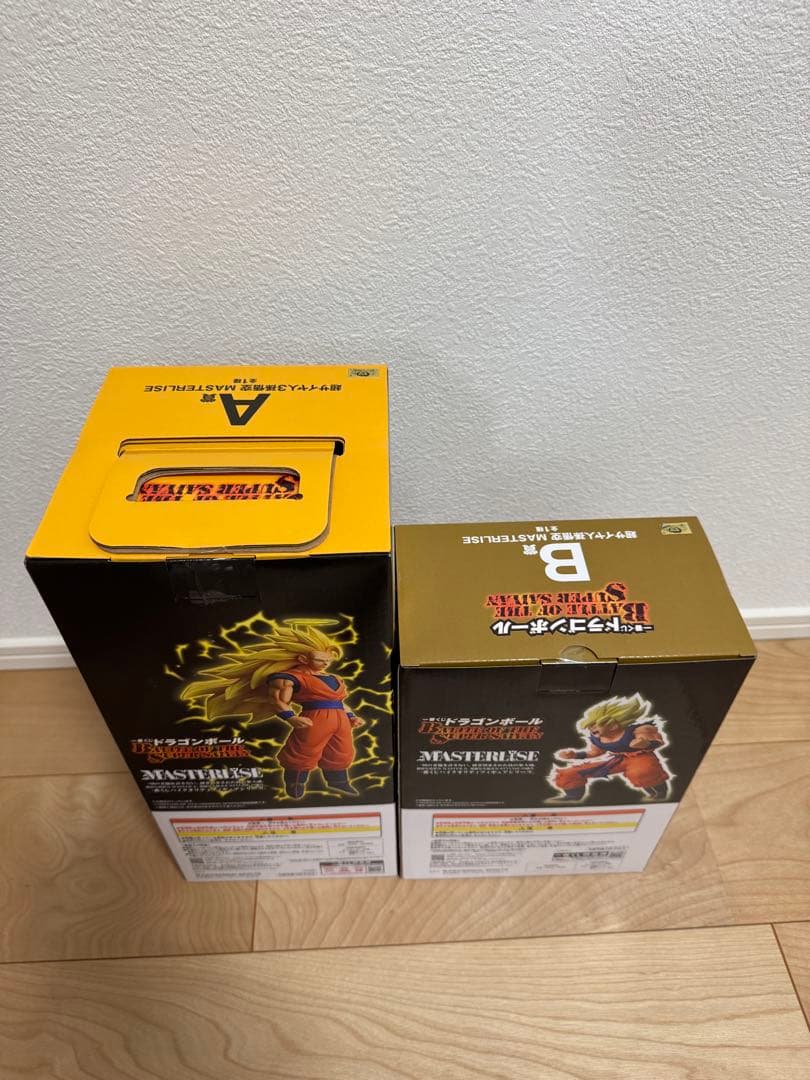 一番くじドラゴンボールBATTLEOFTHESUPER SAIYAA賞B賞セット