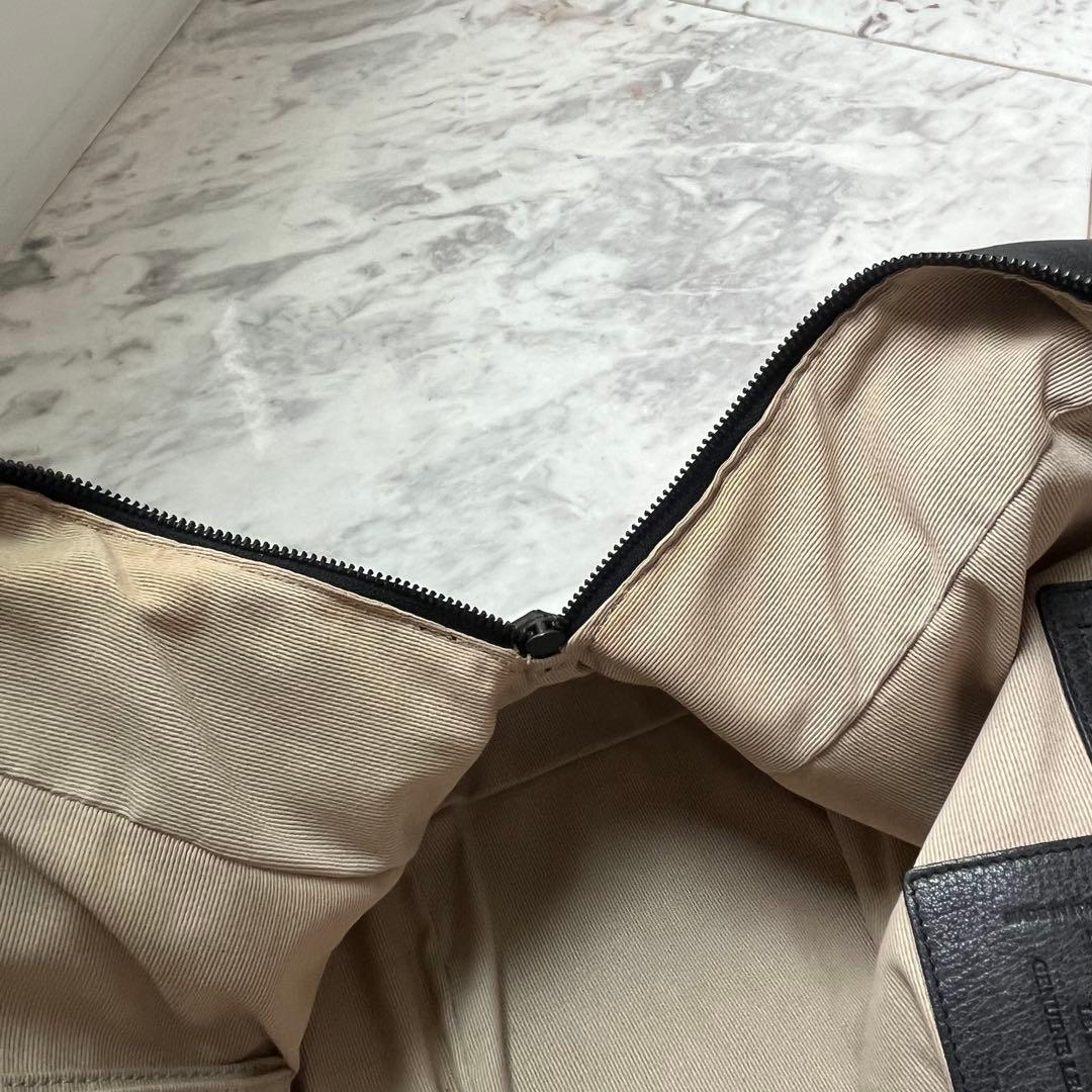 FALORNI ファロルニ レザー ボストンバッグ ブラック