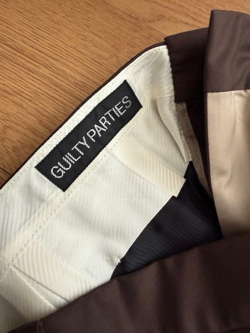 C*U様 ワコマリアErmenegildoZegna / PLEATED TRO