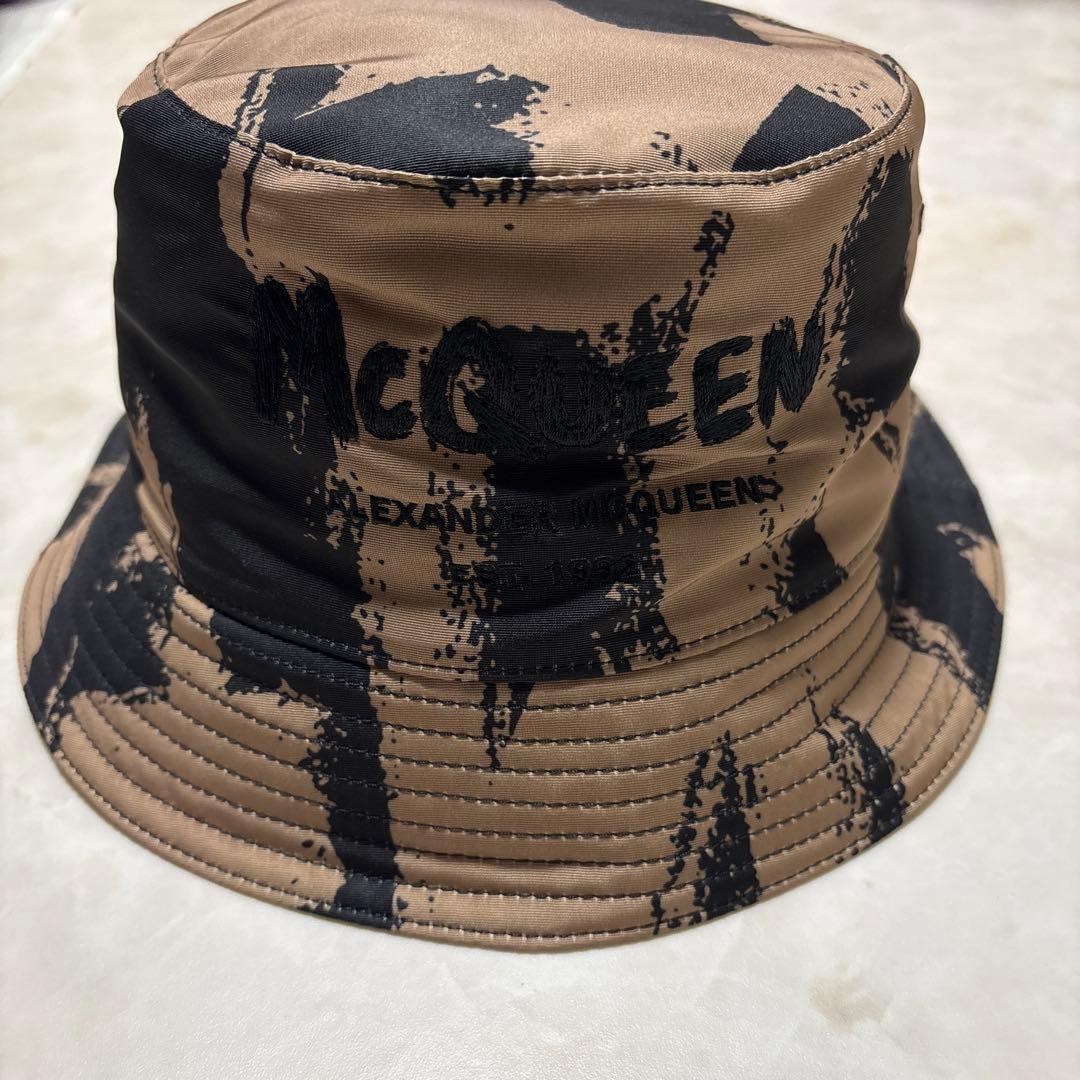 Alexander McQueen カモフラージュ バケットハット M