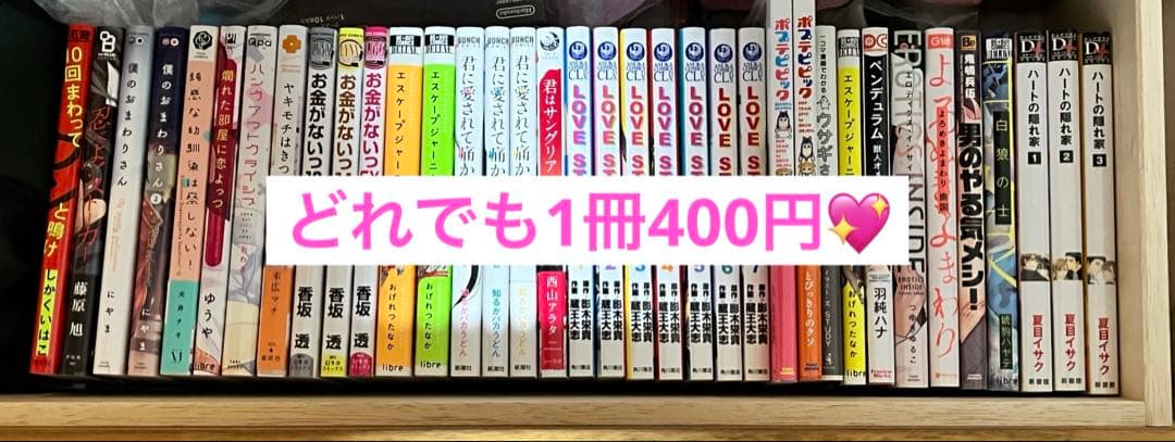 【商業BL】どれでも1冊400円