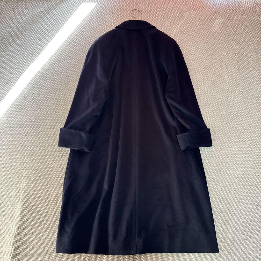 極美品 TERUYOS PIACENZA 高級カシミヤ100% ロングコート F