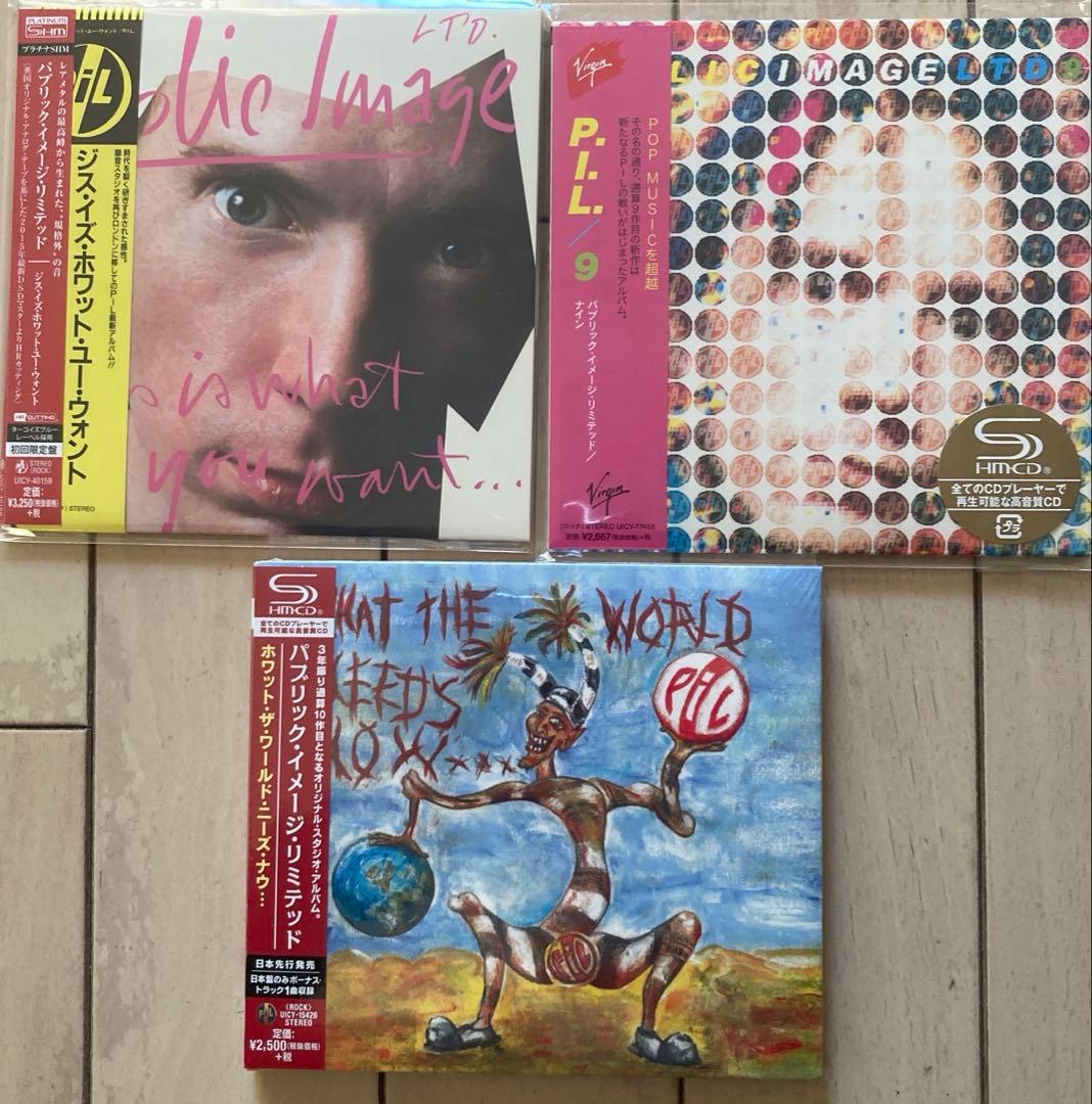 Public Image Ltd. CDコレクション　 紙ジャケ7枚セット