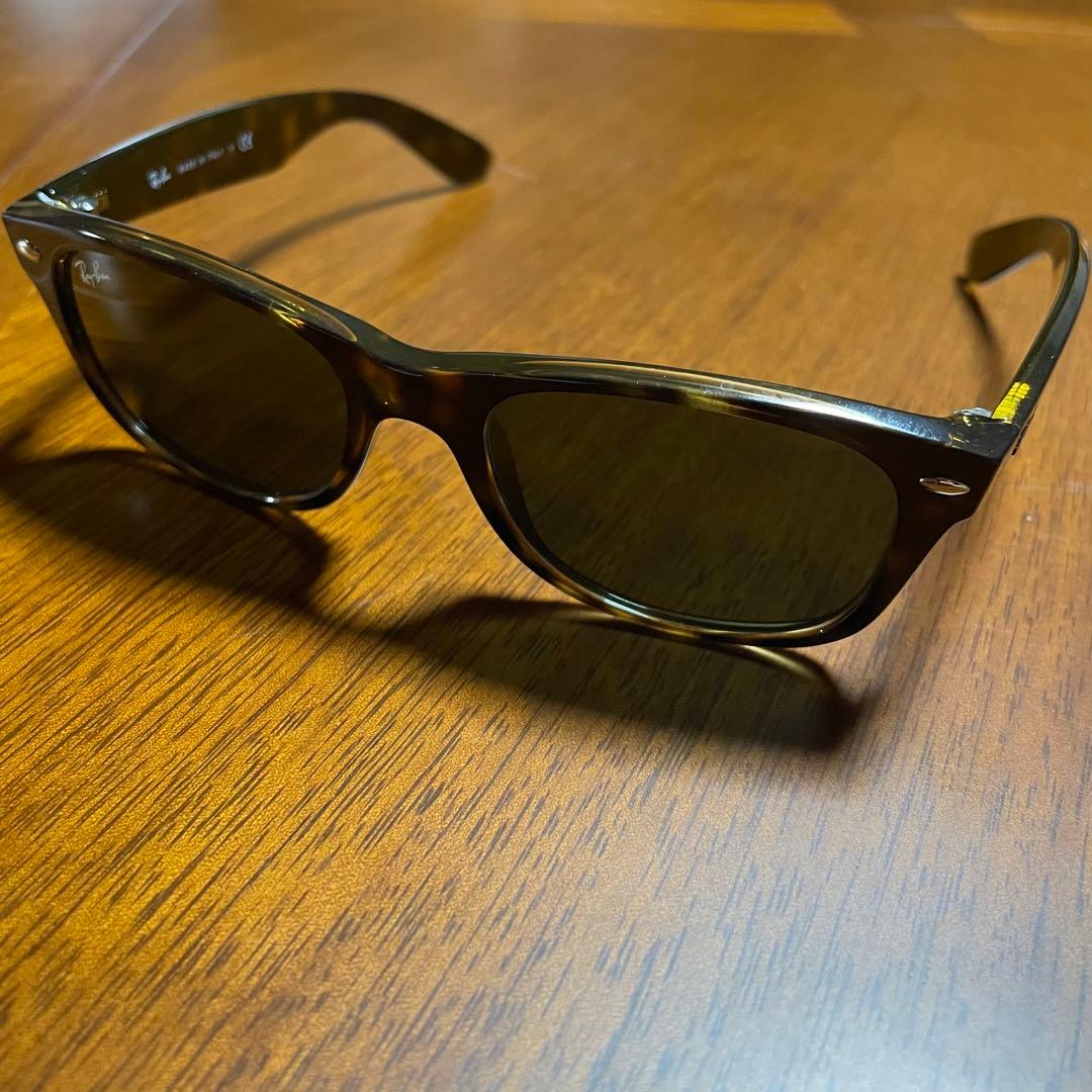 長渕剛着用　Ray Ban レイバン　NEW WAYFARER 鼈甲 サングラス