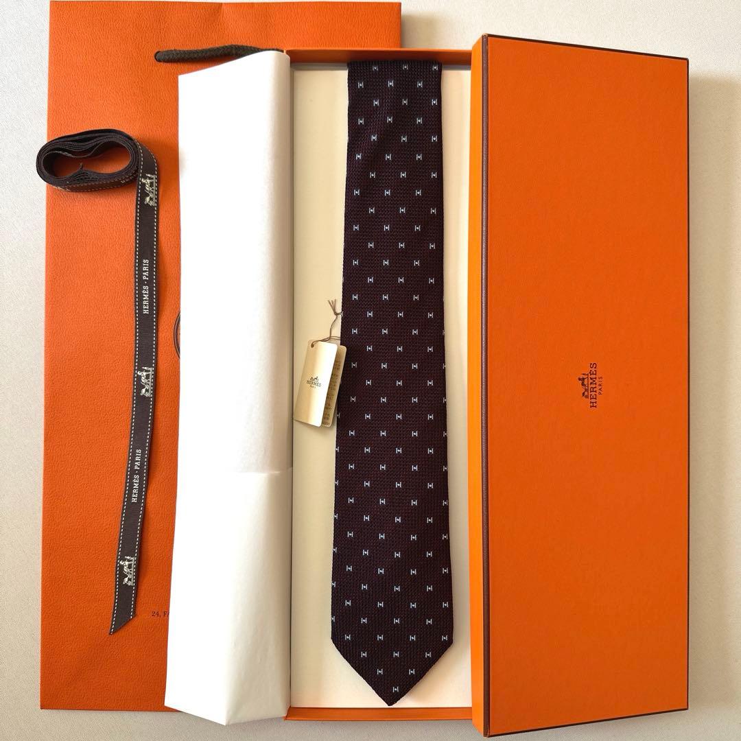 専用です。　　エルメス ネクタイ 《グルナディーヌH》 新品 未使用