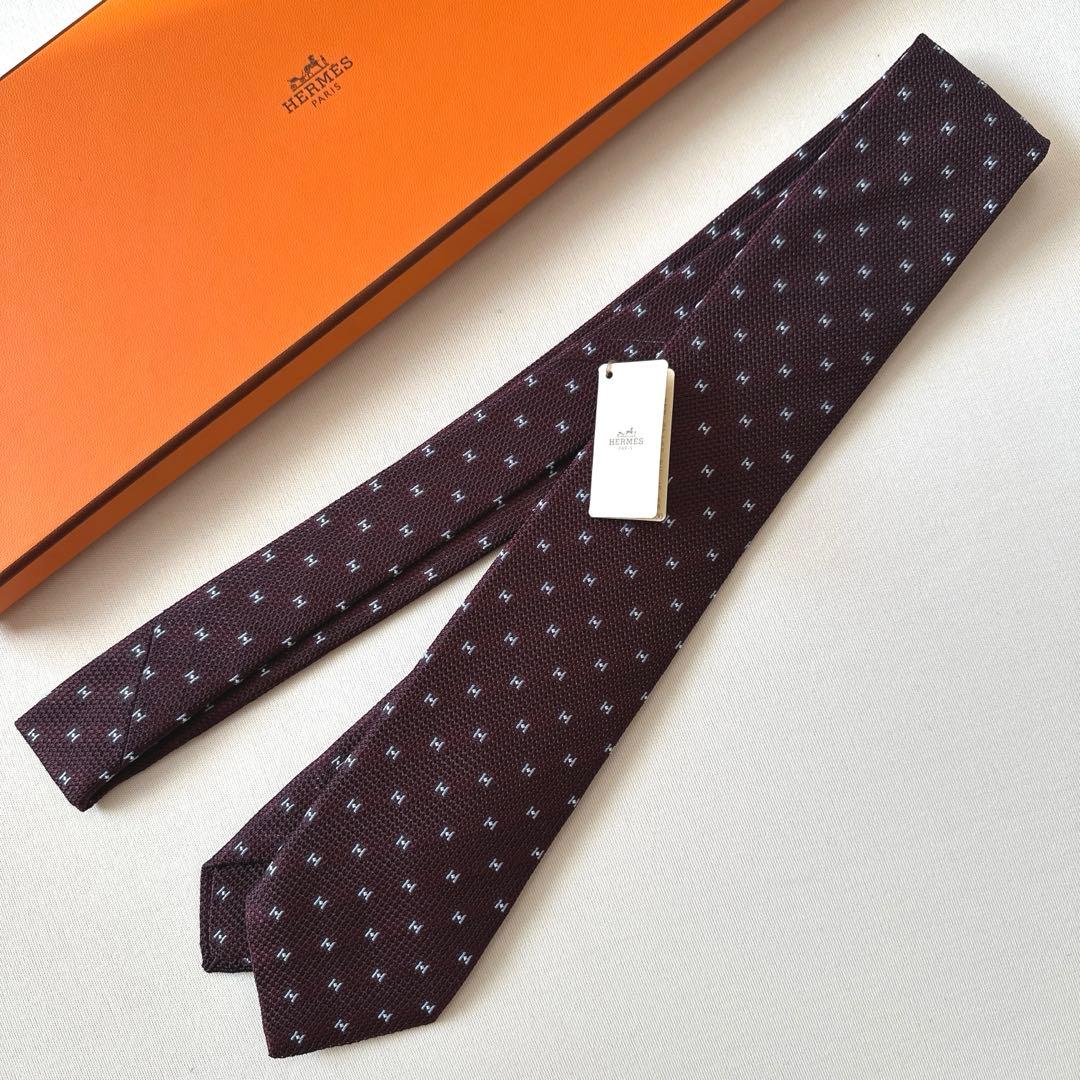 専用です。　　エルメス ネクタイ 《グルナディーヌH》 新品 未使用