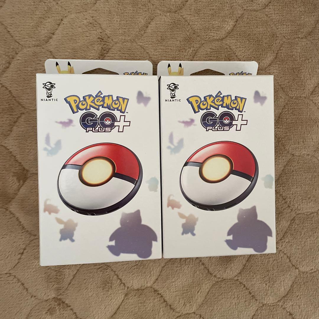 新品未開封 2個Pokemon Go Plus + ポケモンゴー プラス プラス