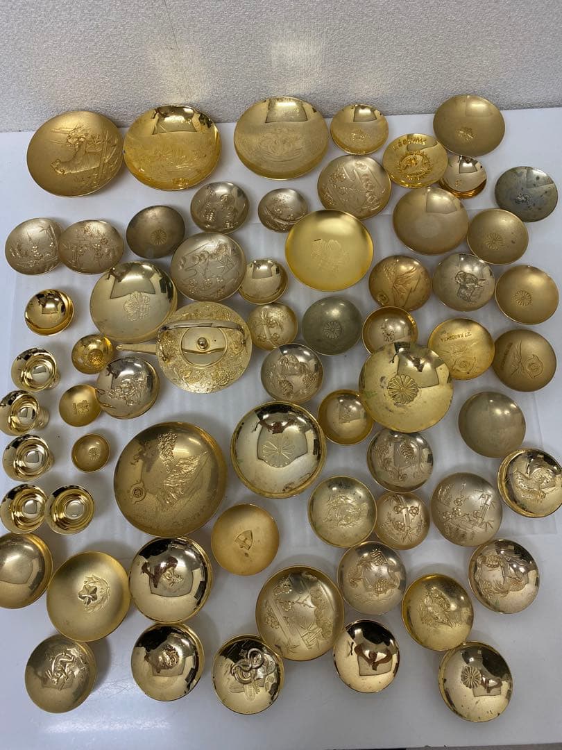 3-1909 24KGP 金盃・急須まとめ　約5.88kg