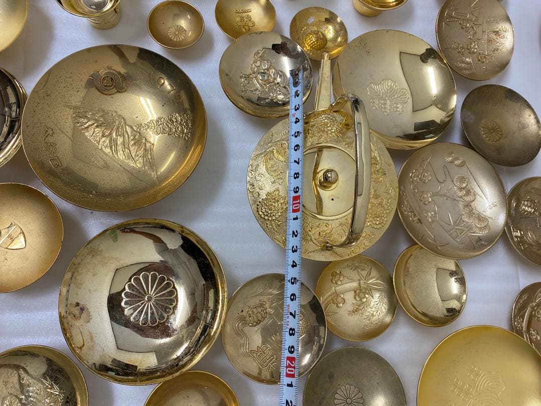 3-1909 24KGP 金盃・急須まとめ　約5.88kg