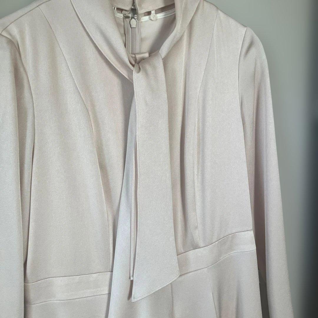 【新品未使用】ANAY ボウタイワンピース　ピンク　サイズ38